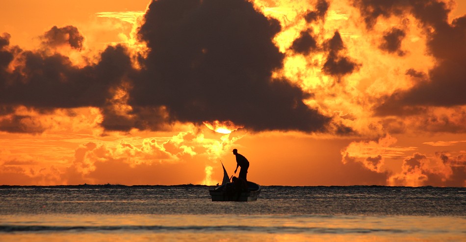 Sonnenaufgang, Mbuyu Beach Bungalows