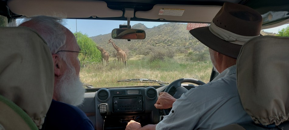 Auf Pirschfahrt im Samburu Reservat