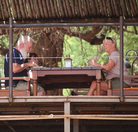 Lunch im Soroi Larsens Camp - Samburu Reservat