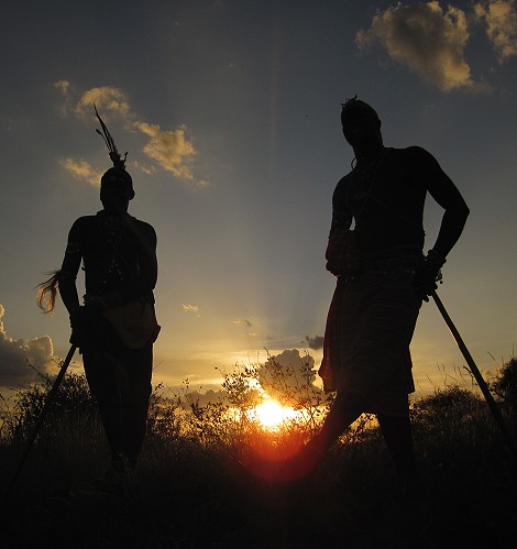 Sundowner im Bush, Soroi Larsens Camp