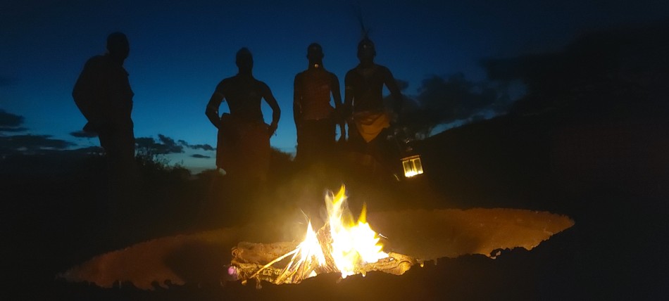 Sundowner im Bush, Soroi Larsens Camp