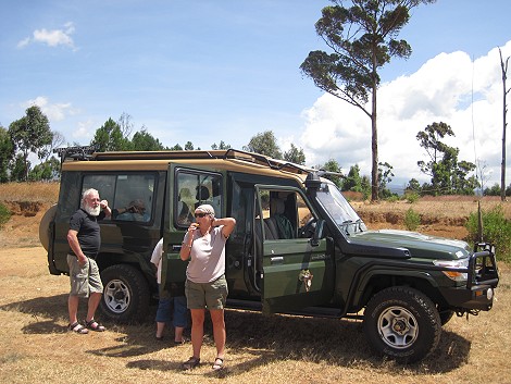 Zufahrt zur Timau River Lodge