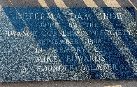 Deteema Dam / Hide - Hwange National Park