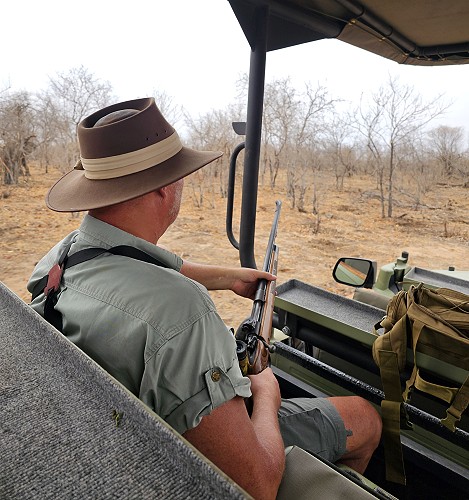 zurück zum Camp, Hwange Safari