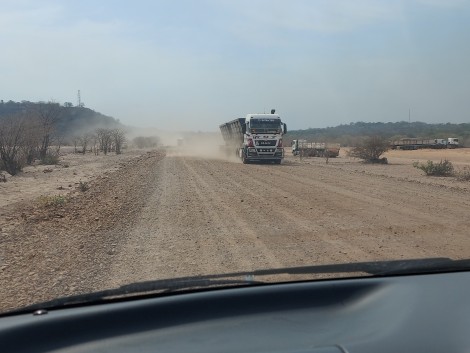 Unterwegs in den Hwange National Park