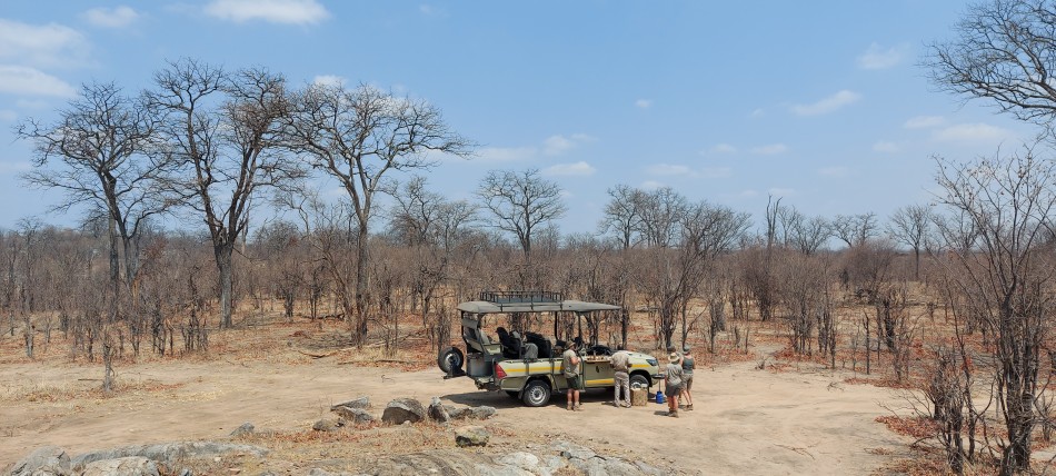 Bushfrühstück, Inzila Safaris