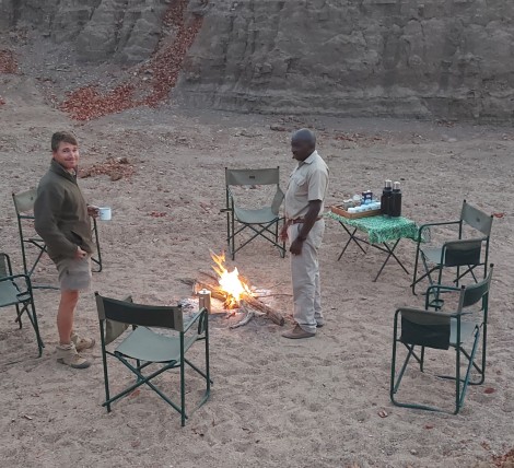 morgens im Camp