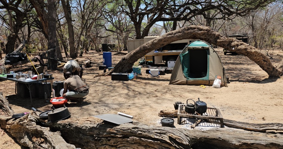 Acacia Camp, Inzila Mobile Safaris