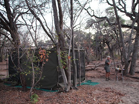 Inzila mobile Safaris Acacia Camp