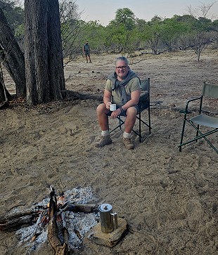 Nachts waren die Löwen im Acacia Camp