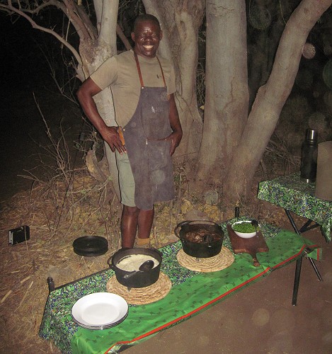 Bush Dinner, Hwange National Park