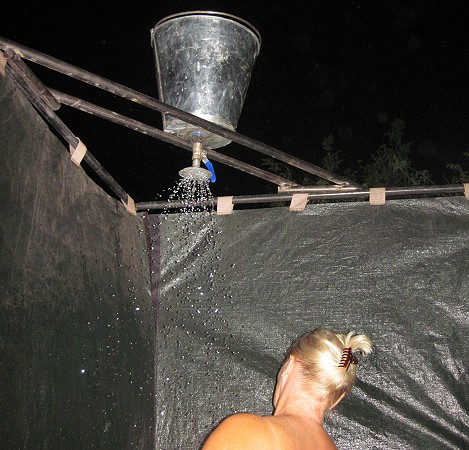 Buschdusche