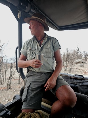 Sundowner im Hwange National Park