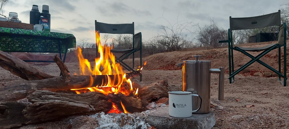 Bush breakfast in the Lukosi River