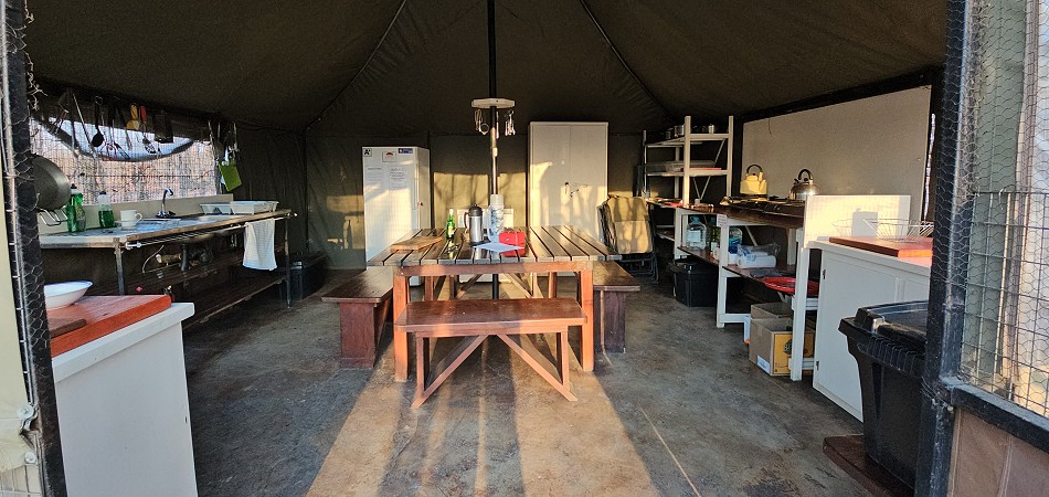 Morgens im Kapula South Camp