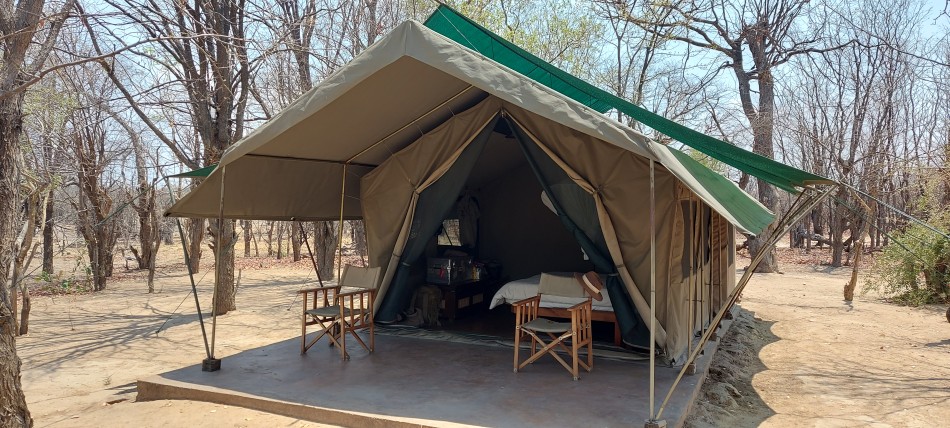 Kapula South Camp, Zelt Nr. 2 - Kapula Conservancy - Hwange National Park