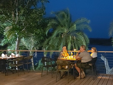 Baines Restaurant - Victoria Falls