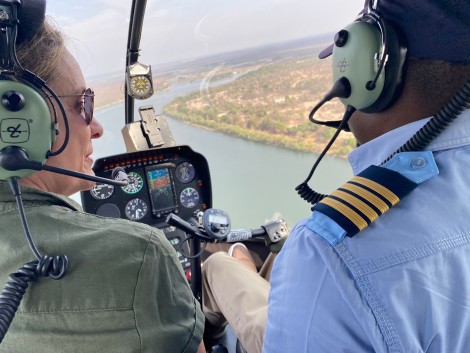 Victoria Falls Helikopter Rundflug