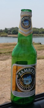 Zambesi Bier im Zambesi National Park