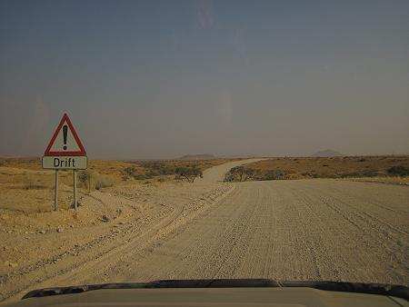Unterwegs auf der C14 in Richtung Swakopmund