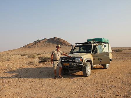 Unterwegs auf der C14 in Richtung Swakopmund