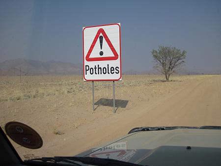 Unterwegs in Richtung Camp Oasis - Sesriem