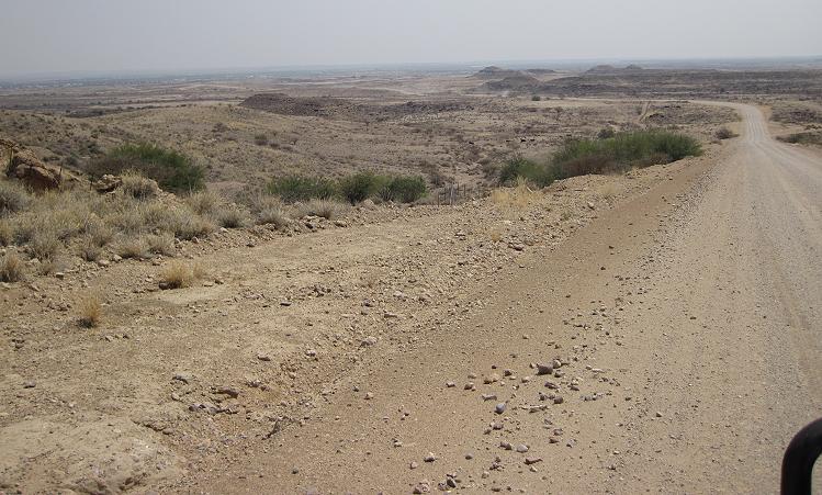 Unterwegs in der Kalahari