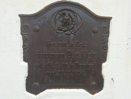 Alte Feste Gedenktafel - Windhuk