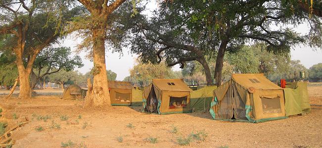 Zambesi Bush Camp 3 - Ilala, mana pools national park