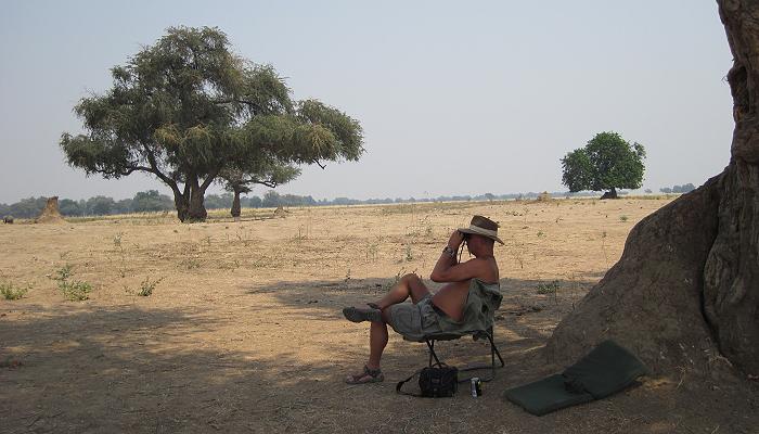 bush walk with Henry Bandure - Mana Pools National Park
