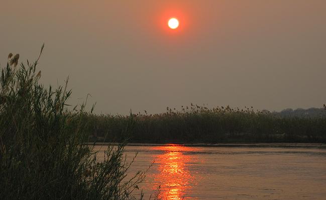 Sonnenuntergang Sambesi