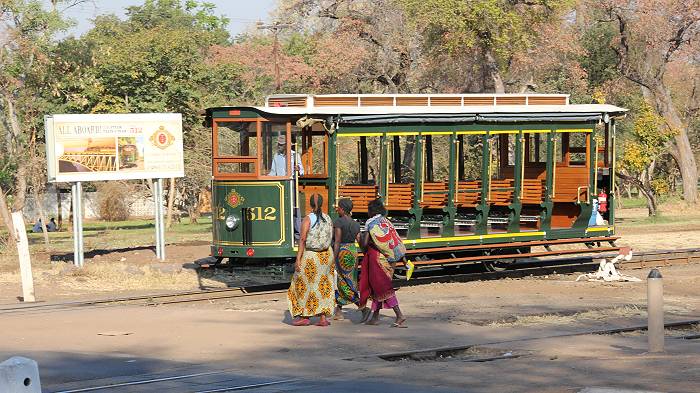Victoria Falls, Zimbabwe - new train