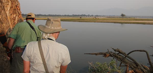 Ruckomechi bush walk / Mana Pools National Park
