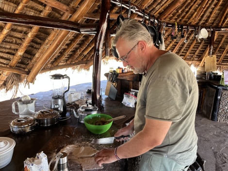 Selbstversorgung im Amboseli Bush Camp