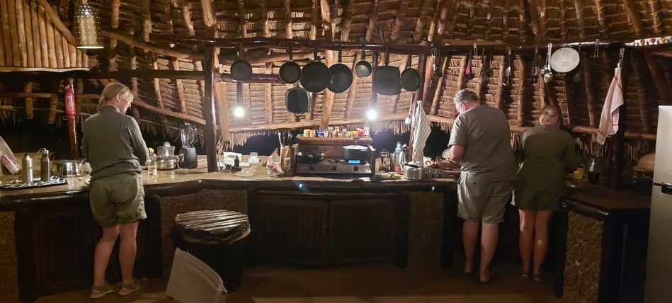 Selbstversorgung im Amboseli Bush Camp
