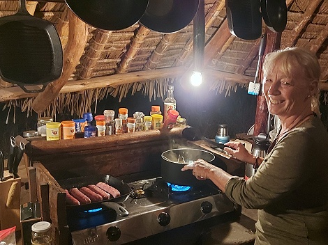 Selbstversorgung im Amboseli Bush Camp