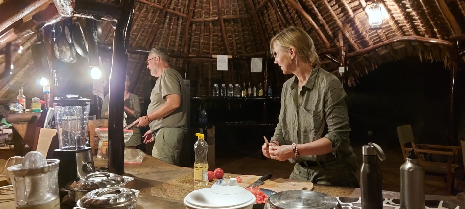 Selbstversorgung im Amboseli Bush Camp