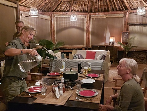Selbstversorgung im Amboseli Bush Camp