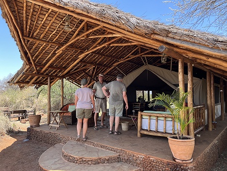 Amboseli Bush Camp - am Amboseli National Park