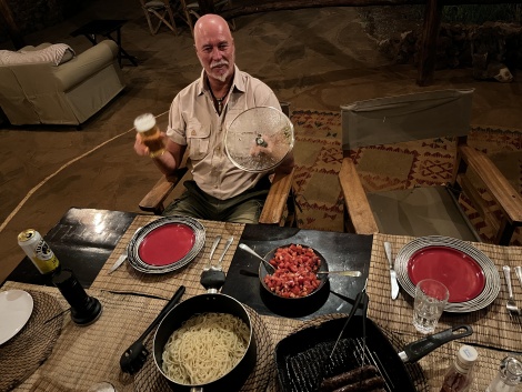 Selbstversorgung im Amboseli Bush Camp