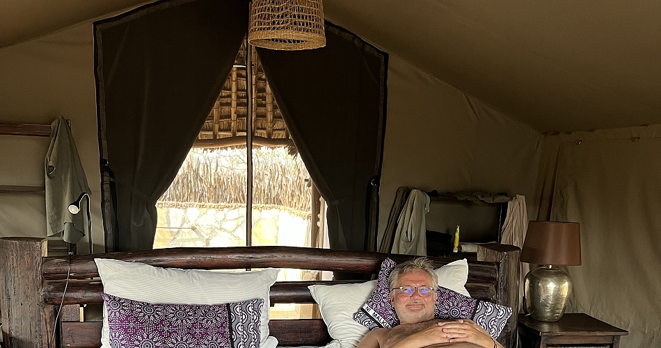 Tagesanbruch im Amboseli Bush Camp