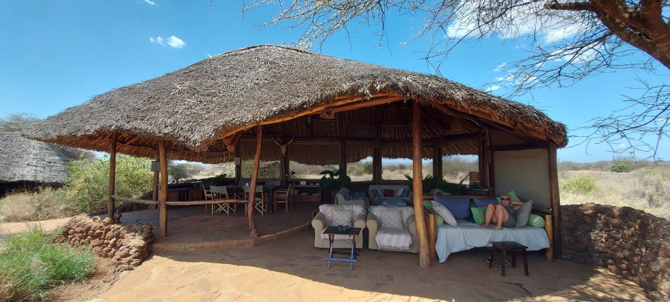 Amboseli Bush Camp, Lounge