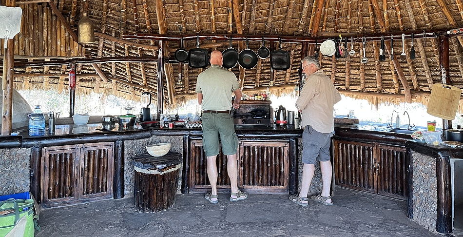 morgens im Amboseli Bush Camp