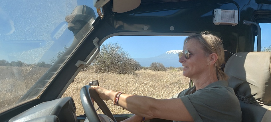 Abreise aus dem Amboseli Bush Camp