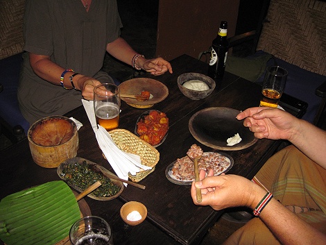 Porini Restaurant, traditionell Afrikanisch Essen!