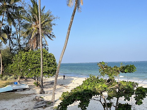 zu Besuch bei guten Freunden am Jumba Beach