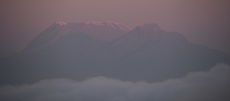 Kilimanjaro vom Lumo Reservat aus gesehen