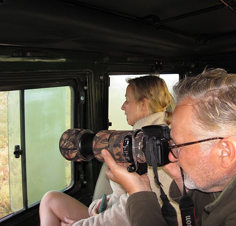 Großwild im Nebel, Lumo Conservancy