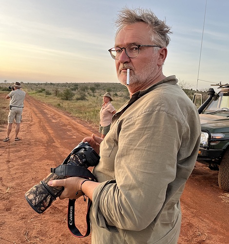 Falk Witte auf Safari in Kenya