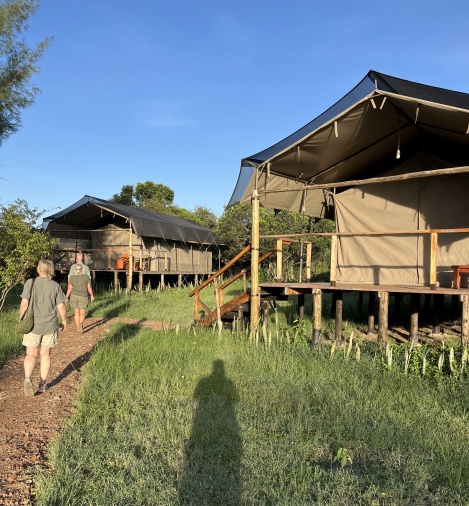 Ankunft im Aruba Mara Camp - Talek - Masai Mara